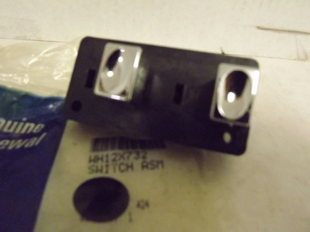 GENERAL ELECTRIC WASHER WH12X732 2 BUTTON SWITCH NEW GENERAL ELECTRIC WASHER WH12X732 2 BUTTON SWITCH NEW